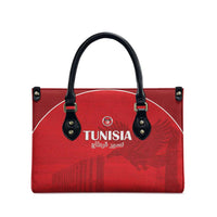 Tunisia Football Leather Bag Red Eagles of Carthage - Wonder Print Shop