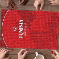 Tunisia Football Puzzle Red Eagles of Carthage - Wonder Print Shop