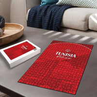 Tunisia Football Puzzle Red Eagles of Carthage - Wonder Print Shop