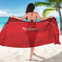 Tunisia Football Sarong Red Eagles of Carthage - Wonder Print Shop