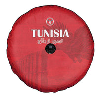 Tunisia Football Spare Tire Cover Red Eagles of Carthage - Wonder Print Shop