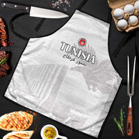 Tunisia Football Apron White Eagles of Carthage - Wonder Print Shop