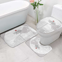 Tunisia Football Bathroom Set White Eagles of Carthage - Wonder Print Shop