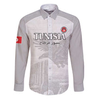 Custom Tunisia Football Family Matching Puletasi and Hawaiian Shirt White Eagles of Carthage - Wonder Print Shop