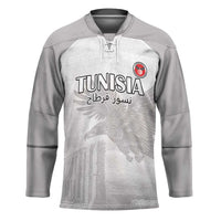Custom Tunisia Football Hockey Jersey White Eagles of Carthage - Wonder Print Shop