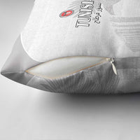 Tunisia Football Pillow Cover White Eagles of Carthage - Wonder Print Shop