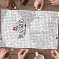 Tunisia Football Puzzle White Eagles of Carthage - Wonder Print Shop