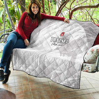 Tunisia Football Quilt White Eagles of Carthage - Wonder Print Shop