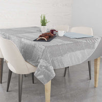 Tunisia Football Tablecloth White Eagles of Carthage - Wonder Print Shop