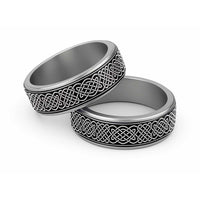 Celtic Knot Pattern Ver4 Classic Ring - Wonder Print Shop
