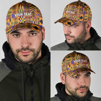 Kente African Pattern Classic Cap - Wonder Print Shop