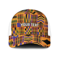 Kente African Pattern Mesh Trucker Cap - Wonder Print Shop