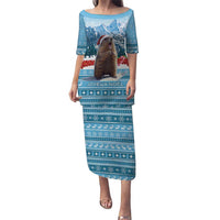 Switzerland Christmas Marmot Puletasi Joyeux Noel - Wonder Print Shop