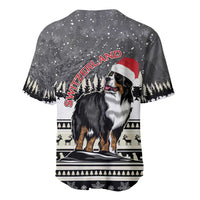 Switzerland Christmas Bernese Mountain Dog Baseball Jersey Joyeux Noel - Wonder Print Shop