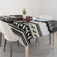 Switzerland Christmas Bernese Mountain Dog Tablecloth Joyeux Noel - Wonder Print Shop