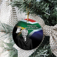 Civil Rights Leaders Unbreakable Hope Ceramic Ornament Nelson Mandela - Wonder Print Shop
