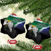 Civil Rights Leaders Unbreakable Hope Ceramic Ornament Nelson Mandela - Wonder Print Shop