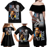Happy MLK Day Family Matching Off Shoulder Maxi Dress and Hawaiian Shirt I Have A Dream - His Dream Still - Wonder Print Shop