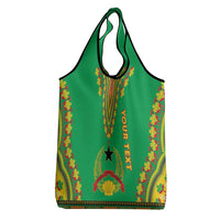 Personalised Guinea Bissau Grocery Bag Dashiki Pattern
