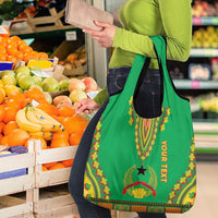 Personalised Guinea Bissau Grocery Bag Dashiki Pattern