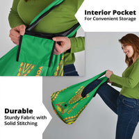 Personalised Guinea Bissau Grocery Bag Dashiki Pattern