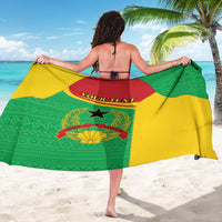 Personalised Guinea Bissau Sarong Coat Of Arms - African Pattern - Wonder Print Shop