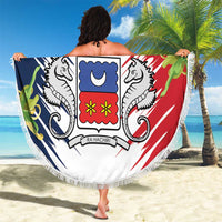 Ra Hachiri 976 Beach Blanket Coat Of Arms With Ylang Ylang