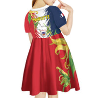 Ra Hachiri 976 Kid Short Sleeve Dress Coat Of Arms With Ylang Ylang