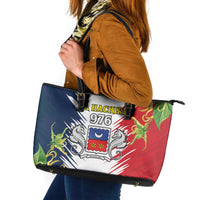 Ra Hachiri 976 Leather Tote Bag Coat Of Arms With Ylang Ylang