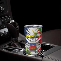 Mayotte Tumbler Cup Coat Of Arms With Ylang Ylang