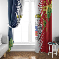 Ra Hachiri 976 Window Curtain Coat Of Arms With Ylang Ylang