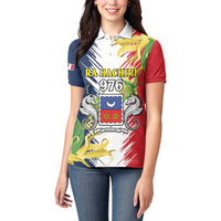 Ra Hachiri 976 Women Polo Shirt Coat Of Arms With Ylang Ylang