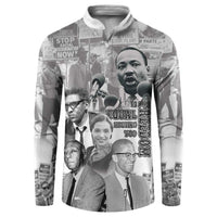 Civil Rights Leaders Button Sweatshirt Freedom Is Equal Housing Too