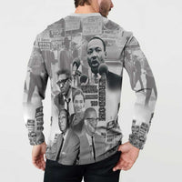 Civil Rights Leaders Button Sweatshirt Freedom Is Equal Housing Too