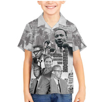 Civil Rights Leaders Family Matching Mermaid Dress and Hawaiian Shirt Freedom Is Equal Housing Too