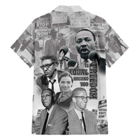 Civil Rights Leaders Family Matching Off The Shoulder Long Sleeve Dress and Hawaiian Shirt Freedom Is Equal Housing Too