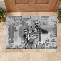 Civil Rights Leaders Rubber Doormat Freedom Is Equal Housing Too