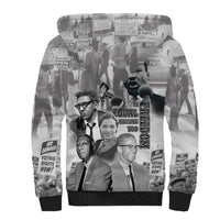 Civil Rights Leaders Sherpa Hoodie Freedom Is Equal Housing Too