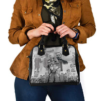 Civil Rights Leaders Shoulder Handbag Freedom Is Equal Housing Too