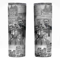 Civil Rights Leaders Skinny Tumbler Freedom Is Equal Housing Too