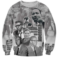 Civil Rights Leaders Sweatshirt Freedom Is Equal Housing Too