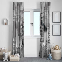 Civil Rights Leaders Window Curtain Freedom Is Equal Housing Too