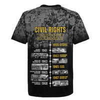 Black History Month Rugby Jersey Civil Rights Movement