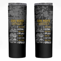 Black History Month Skinny Tumbler Civil Rights Movement