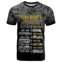 Black History Month T Shirt Civil Rights Movement