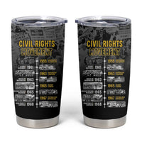 Black History Month Tumbler Cup Civil Rights Movement