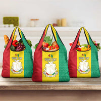 Personalised Guinea Grocery Bag Coat Of Arms Flag Style