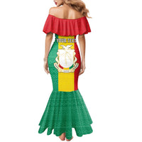 Personalised Guinea Mermaid Dress Coat Of Arms Flag Style