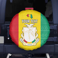 Personalised Guinea Spare Tire Cover Coat Of Arms Flag Style