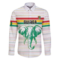 Custom Guinea Football Family Matching Off The Shoulder Long Sleeve Dress and Hawaiian Shirt Go Champions